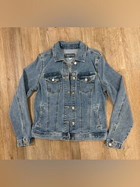 Maurices Light Blue Denim Jean Jacket